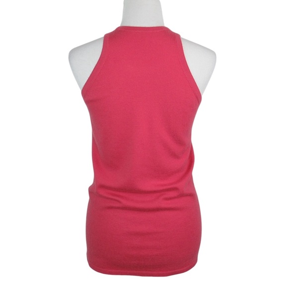 FRENCKENBERGER Haveloos Cashmere Sweater Tank Top Sleeveless Scoop Neck Medium - Picture 2 of 10